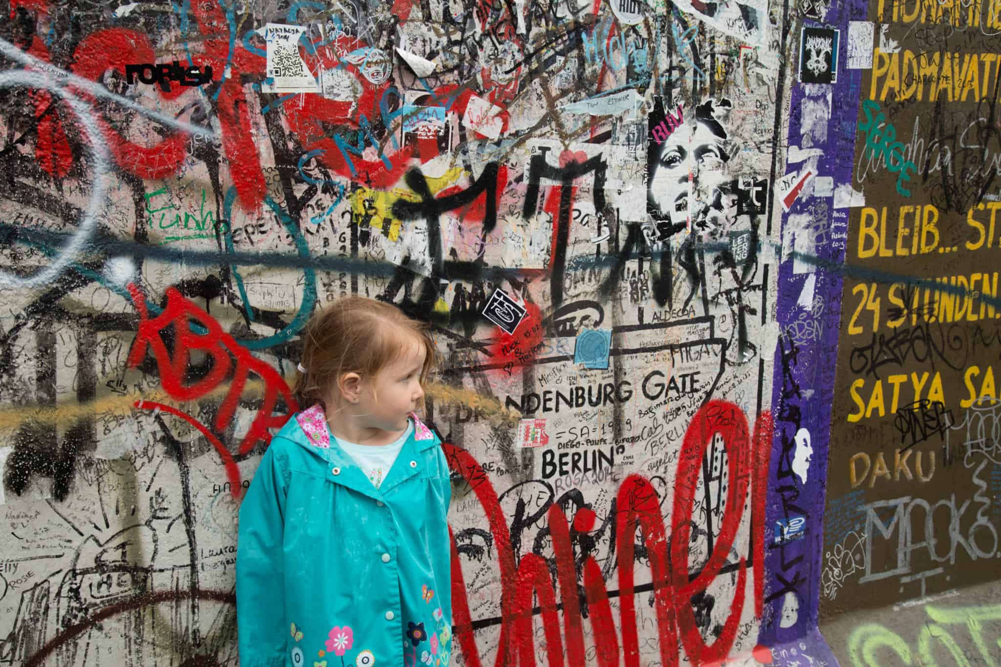 TravelwithMeraki- Travel with kids - Berlin Wall - Berlin - Germany