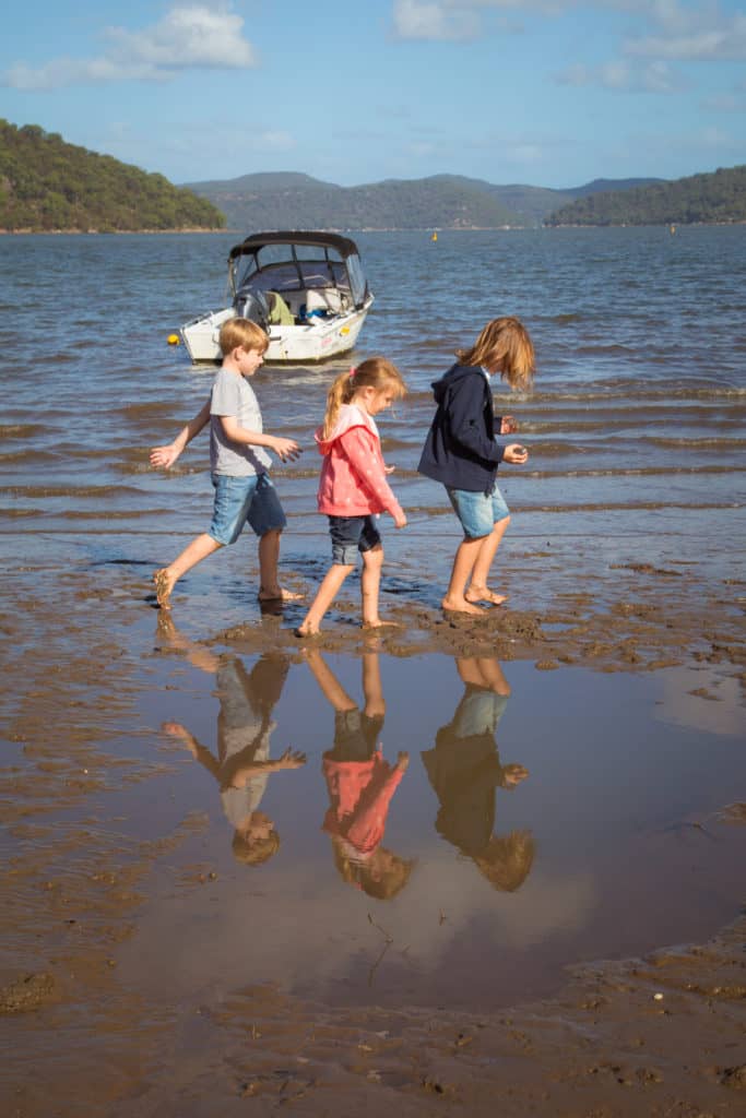 TravelwithMeraki Travel with kids Bradleys Beach Dangar Island NSW Australia