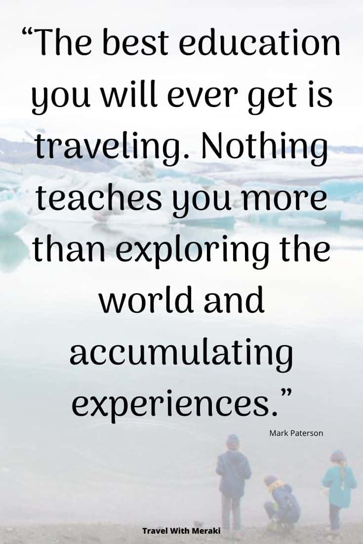 Travel With Kids Quote